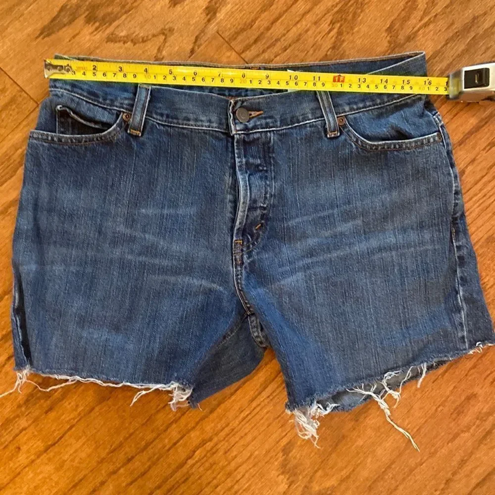 Eddie Bauer size 12 Jean cut off’s, button up fly